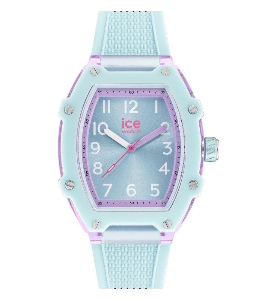 Montre à Quartz Silicone Bleu - 35 mm