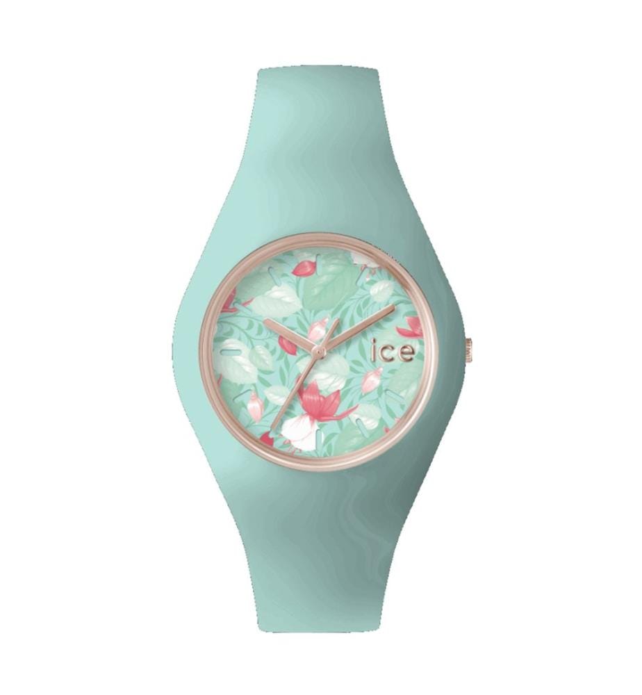 Montre à quartz en résine bleue - 43 mm