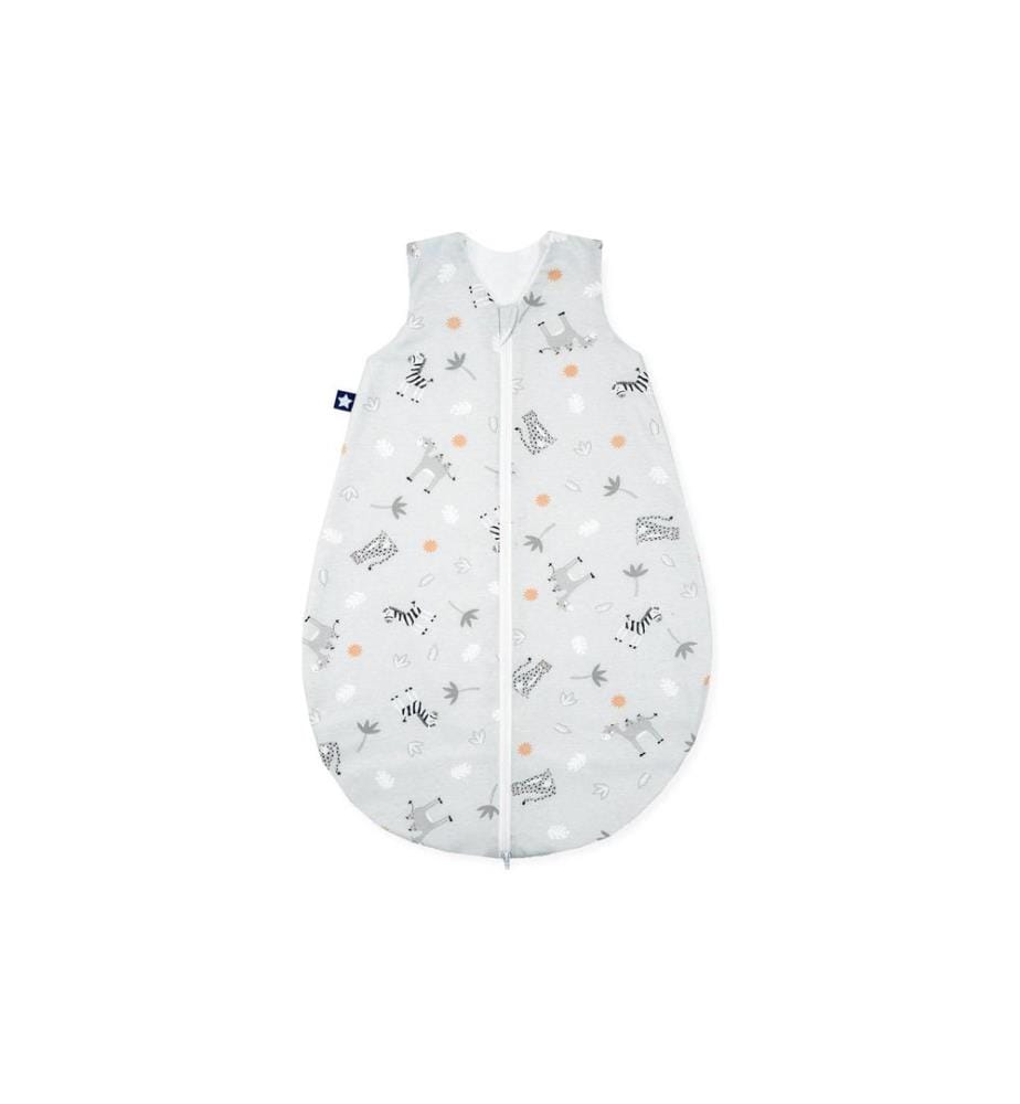 JULIUS ZÖLLNER - Sac de couchage toutes saisons pour bébé Jersey gris savane Taille 50/56