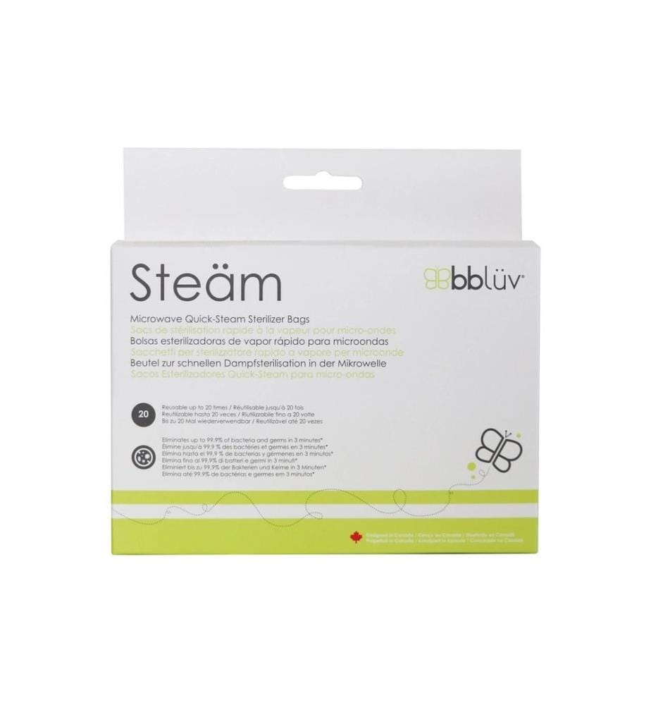 Sachets de stérilisation bblüv Steäm lot de 6