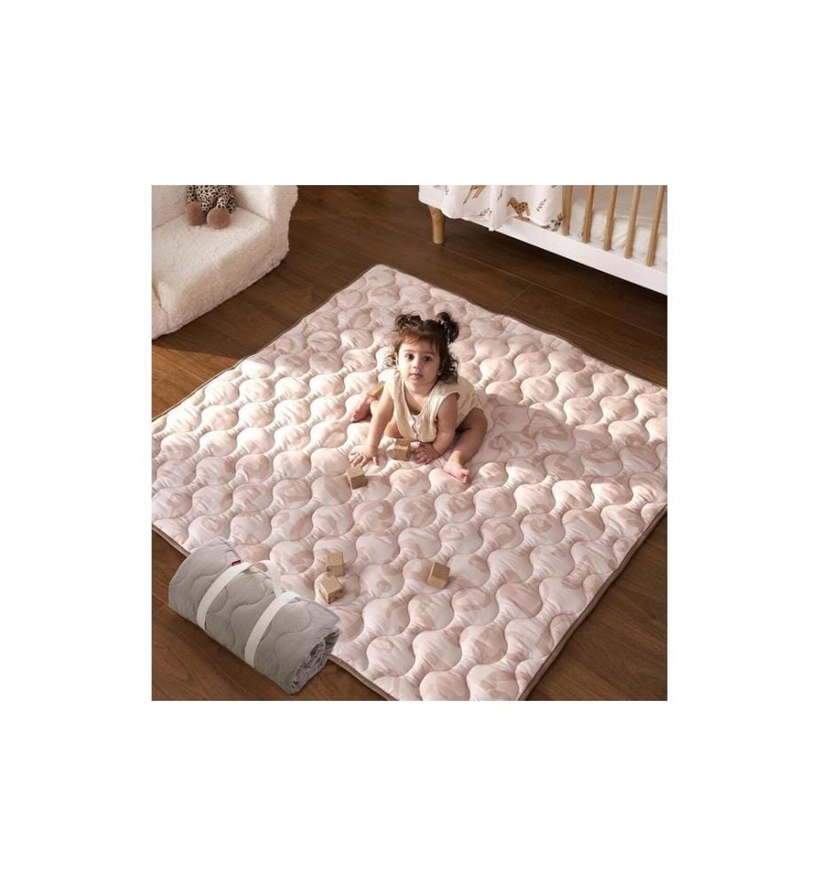 momcozy Tapis d'éveil pour bébé « Léopard » marron Motif léopard marron