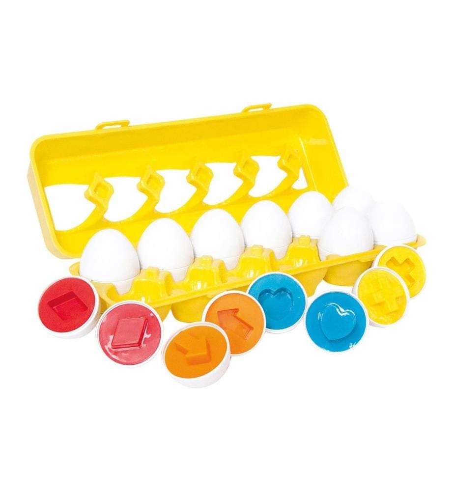 VEDES - Jeux demboîtement Set de peinture et d'assemblage d'ufs 12 pièces