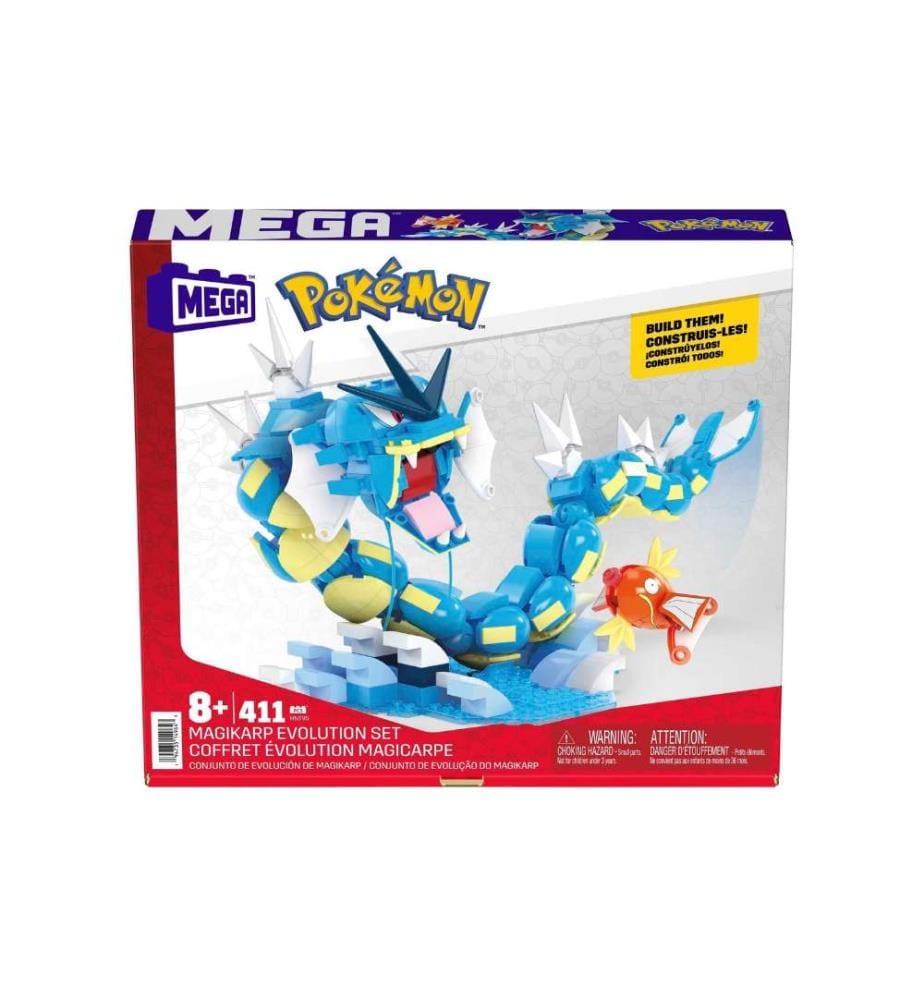 MEGA CONSTRUX - Pokémon Magikarp Evolution Set