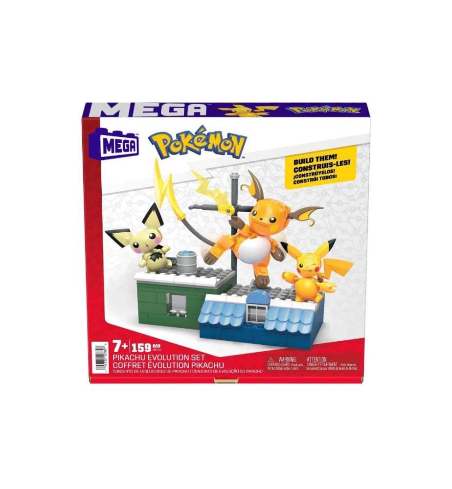 MEGA CONSTRUX - Pokémon Pikachu Evolution Set