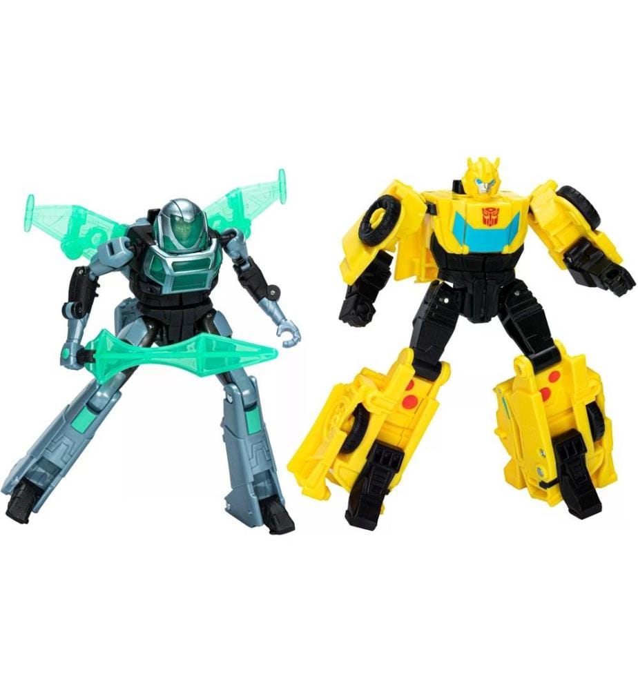 TRANSFORMERS - TRANSFORMERS - EarthSpark Cyber-Combiner Bumblebee & Mo Malto