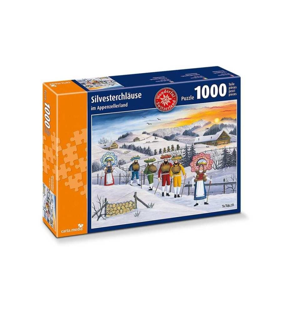 CARTA.MEDIA - Puzzle Les pucerons de la Saint-Sylvestre en Appenzell