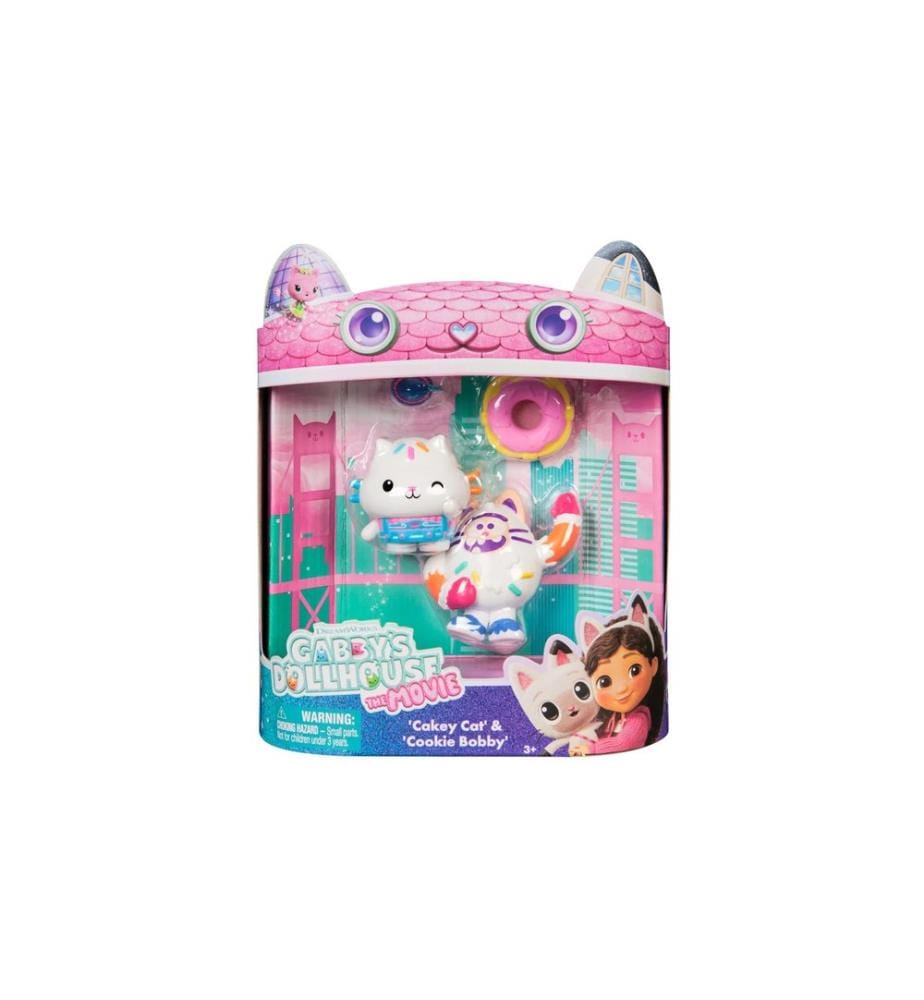SPINMASTER - Gabby's Dollhouse The Movie Cakey Cat et Cookie Bobby