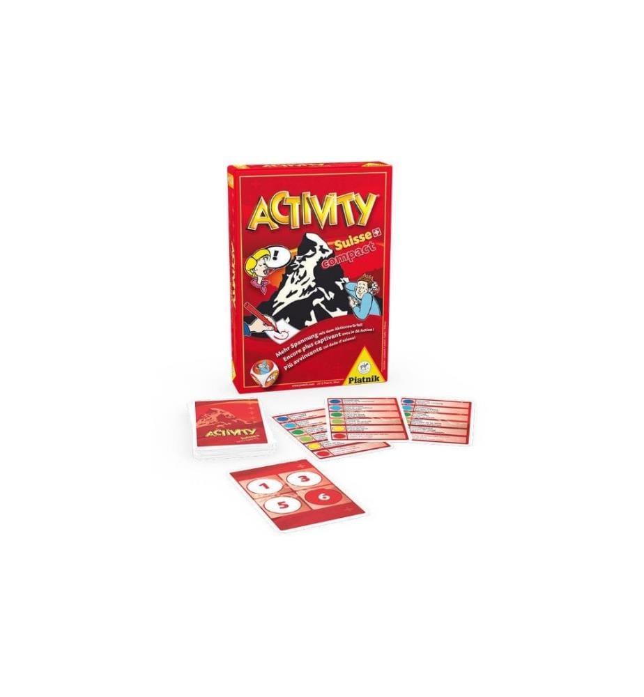 PIATNIK - Jeux pour la famille Activity Suisse Compact