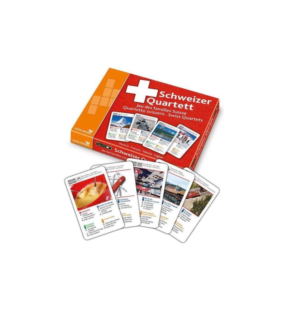 CARTA.MEDIA - Jeux de cartes Schweizer Quartett