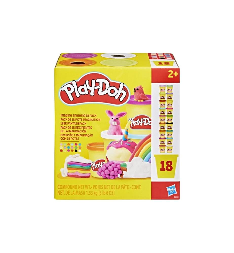 Play-Doh Pâte à modeler Play-Doh Fantaisie Pack de 18 assorties