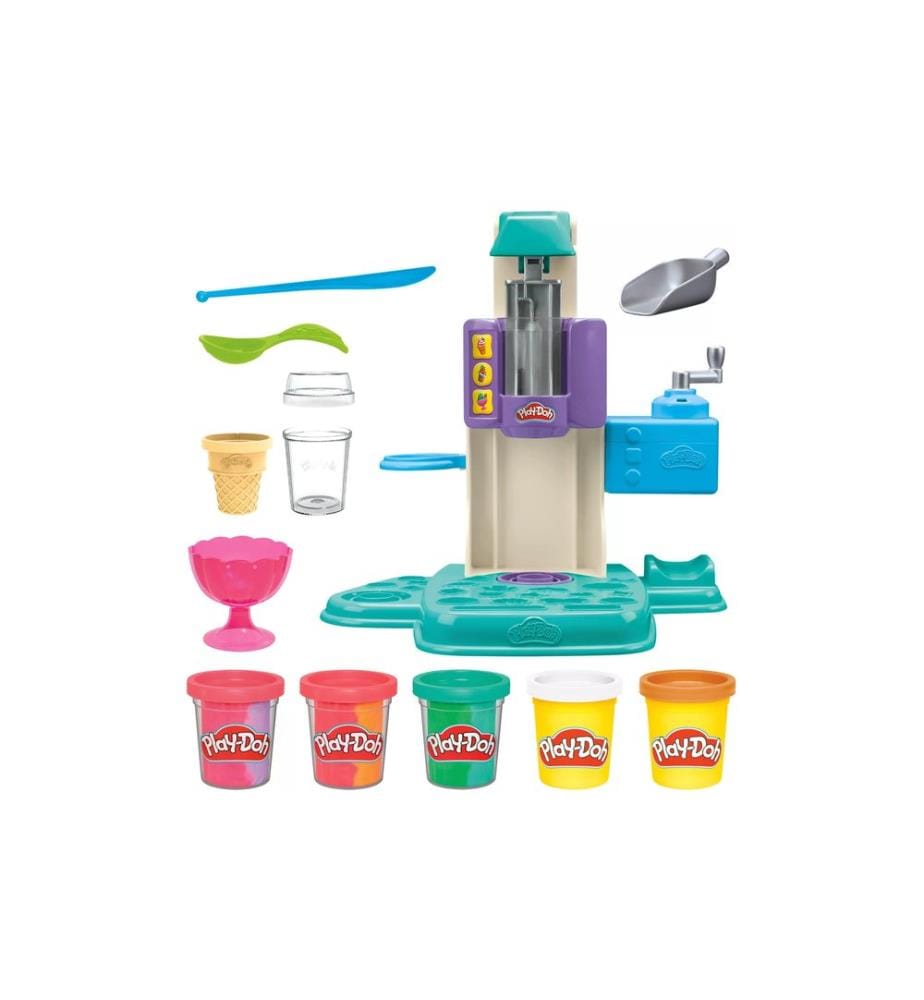 Play-Doh Jouet de pâte à modeler Machine à glace arc-en-ciel