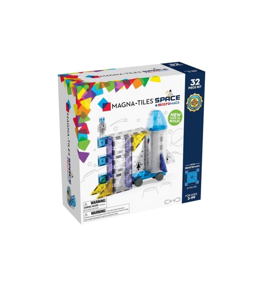 Blocs de construction Magna-Tiles Espace 32 pièces