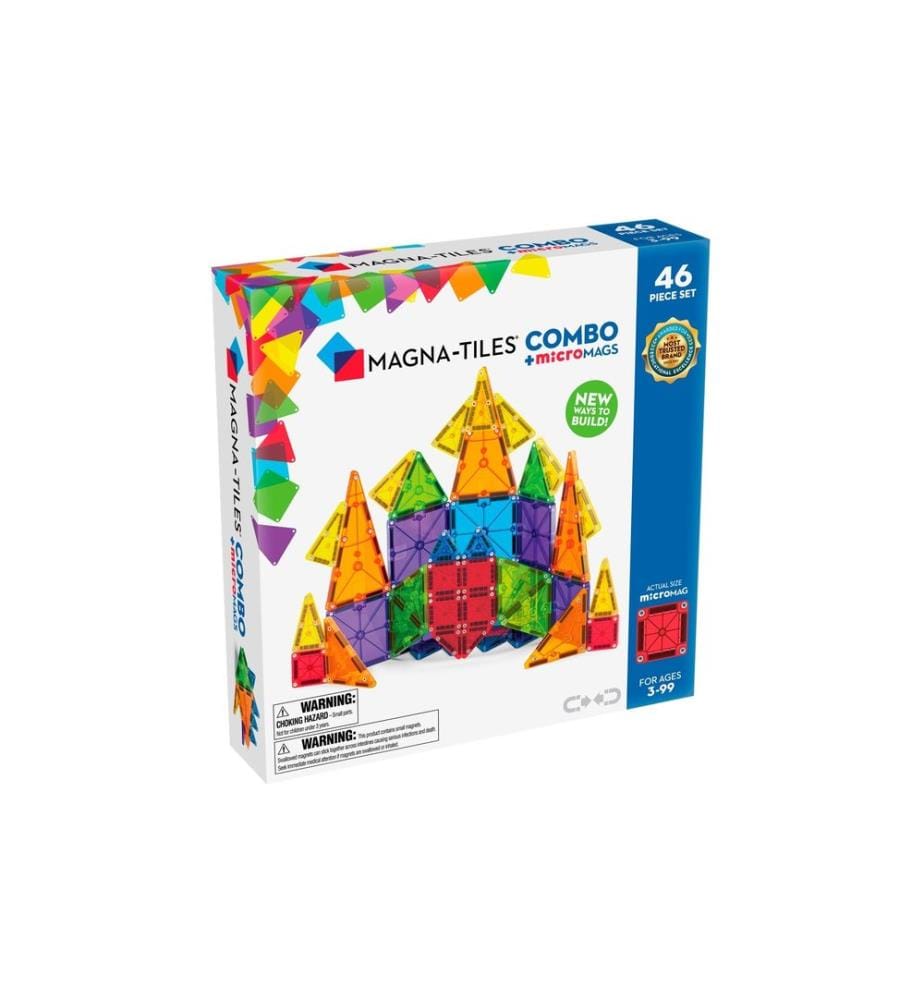 Modèle de blocs de construction Magna-Tiles Combo 46 pièces