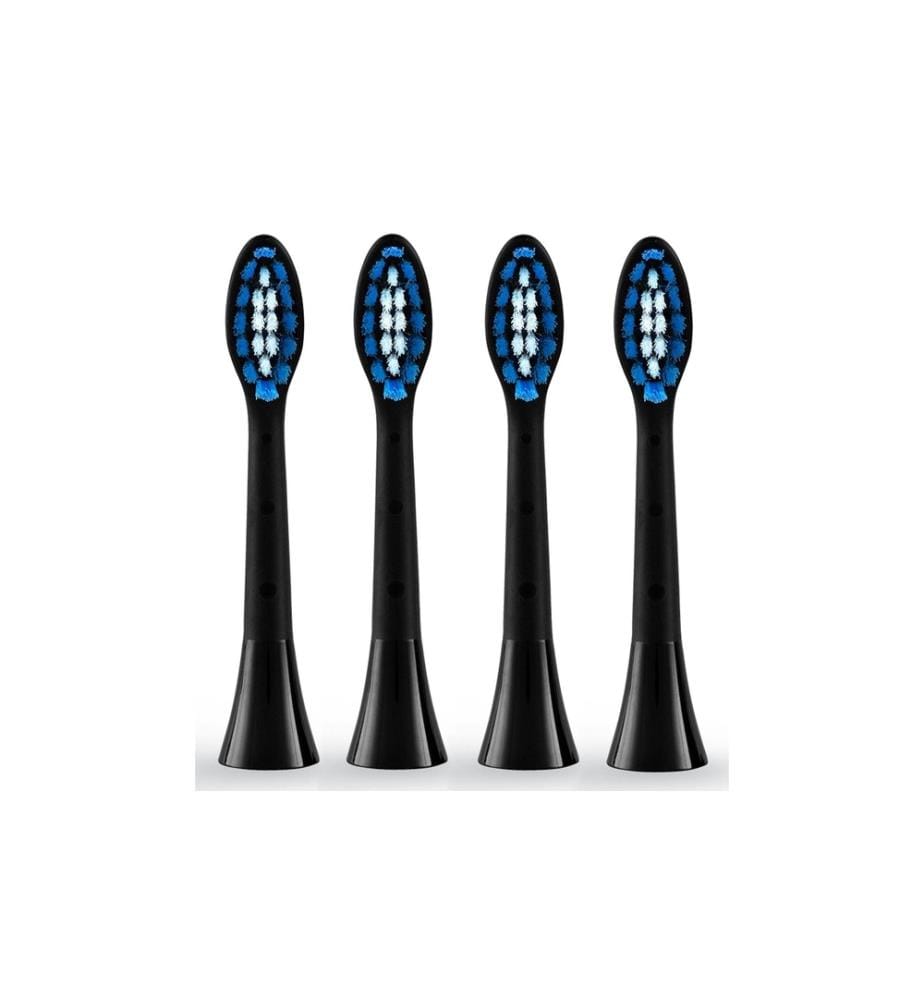 SILK'N - Tête de brosse à dents Sonic You 4 Pièce/s, Soft, Noir