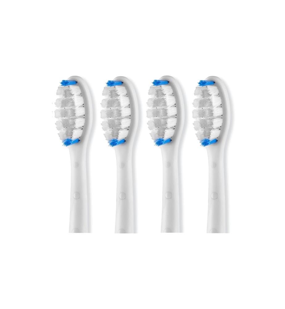 SILK'N - Tête de brosse à dents Sonic You 4 Pièce/s, Medium, Blanc