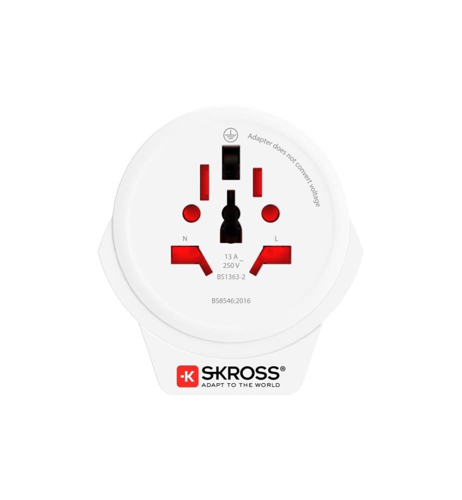 SKROSS - Adaptateur de voyage World USA avec chargeur USB