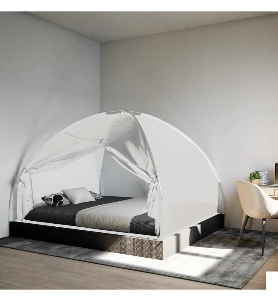 Moustiquaire mongole avec portes 220 maille blanc 200x180x135cm