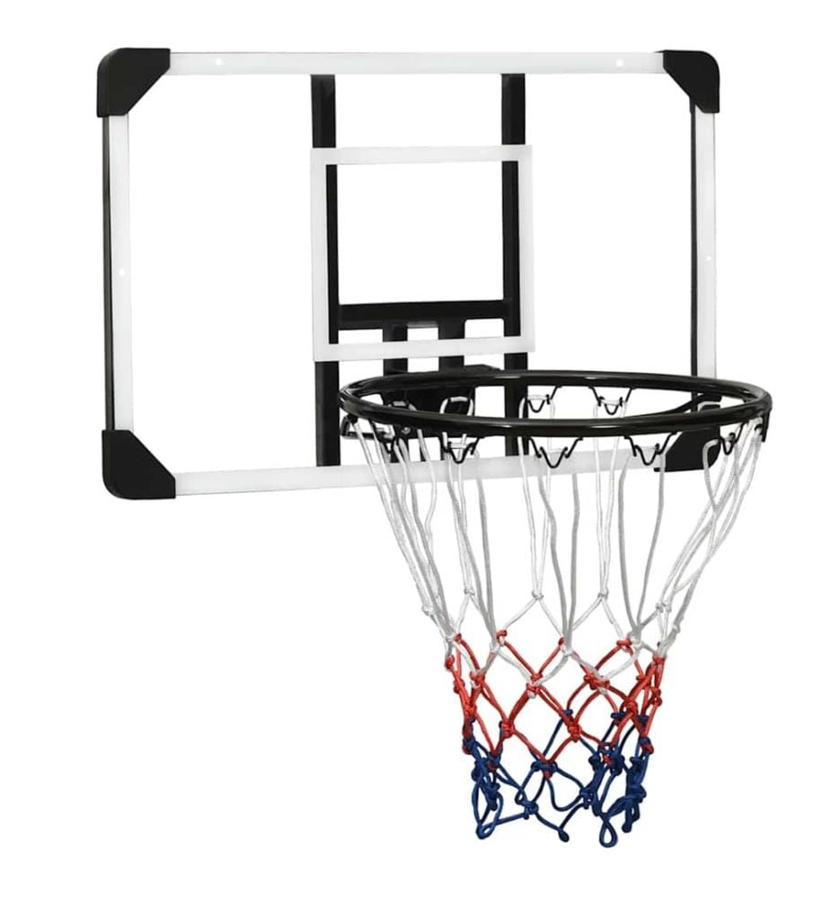 Panneau de basket-ball Transparent 71x45x2,5 cm Polycarbonate