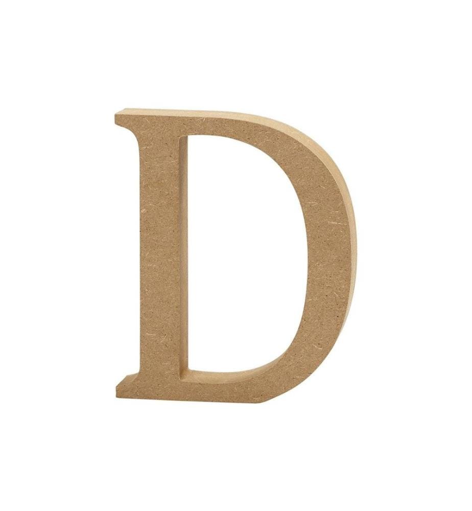 CREATIV COMPANY - Lettre en bois D 1 pièce