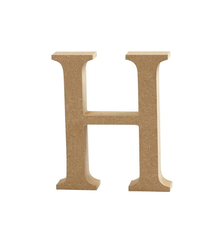CREATIV COMPANY - Lettre en bois H 1 pièce