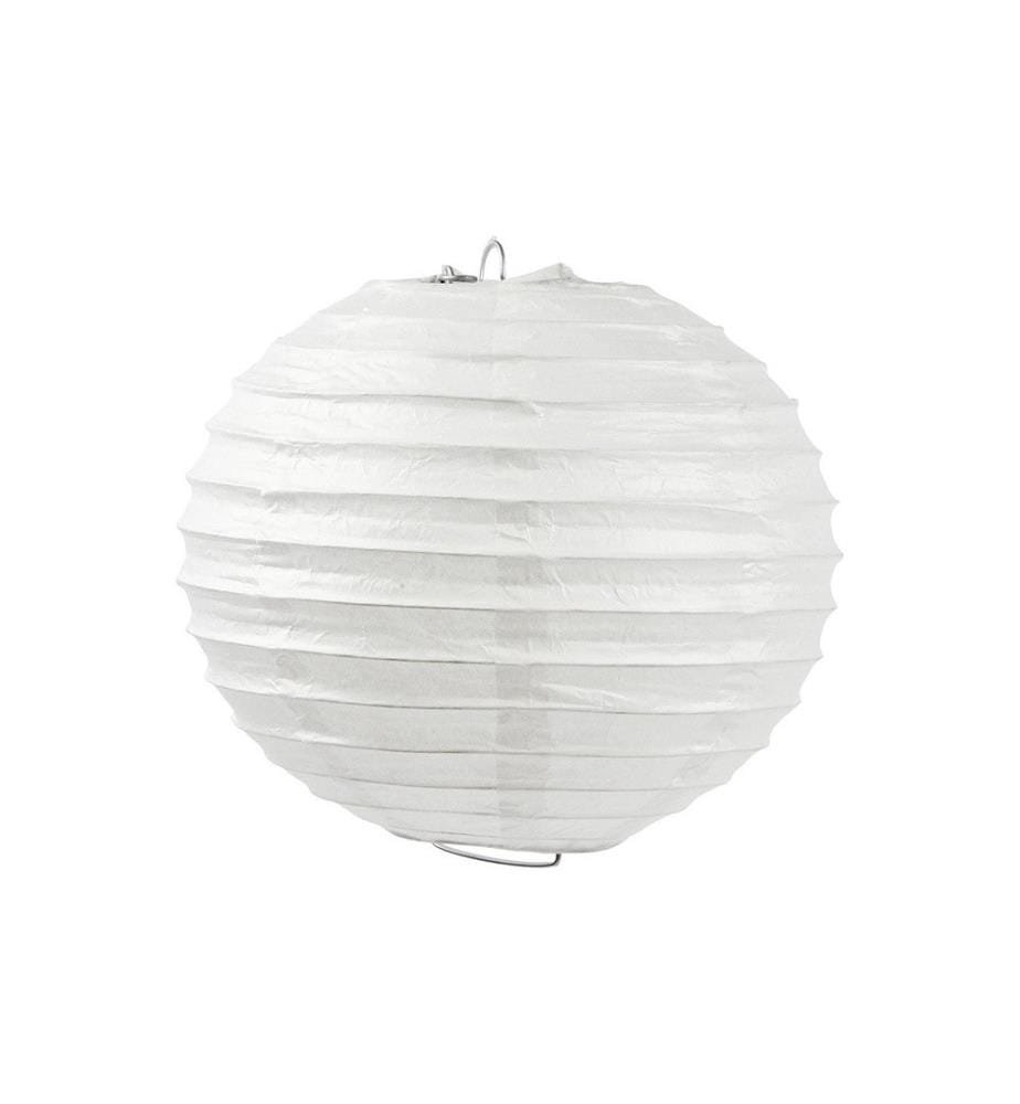 CREATIV COMPANY - Lampion Ø 35 cm, Blanc, 1 pièce