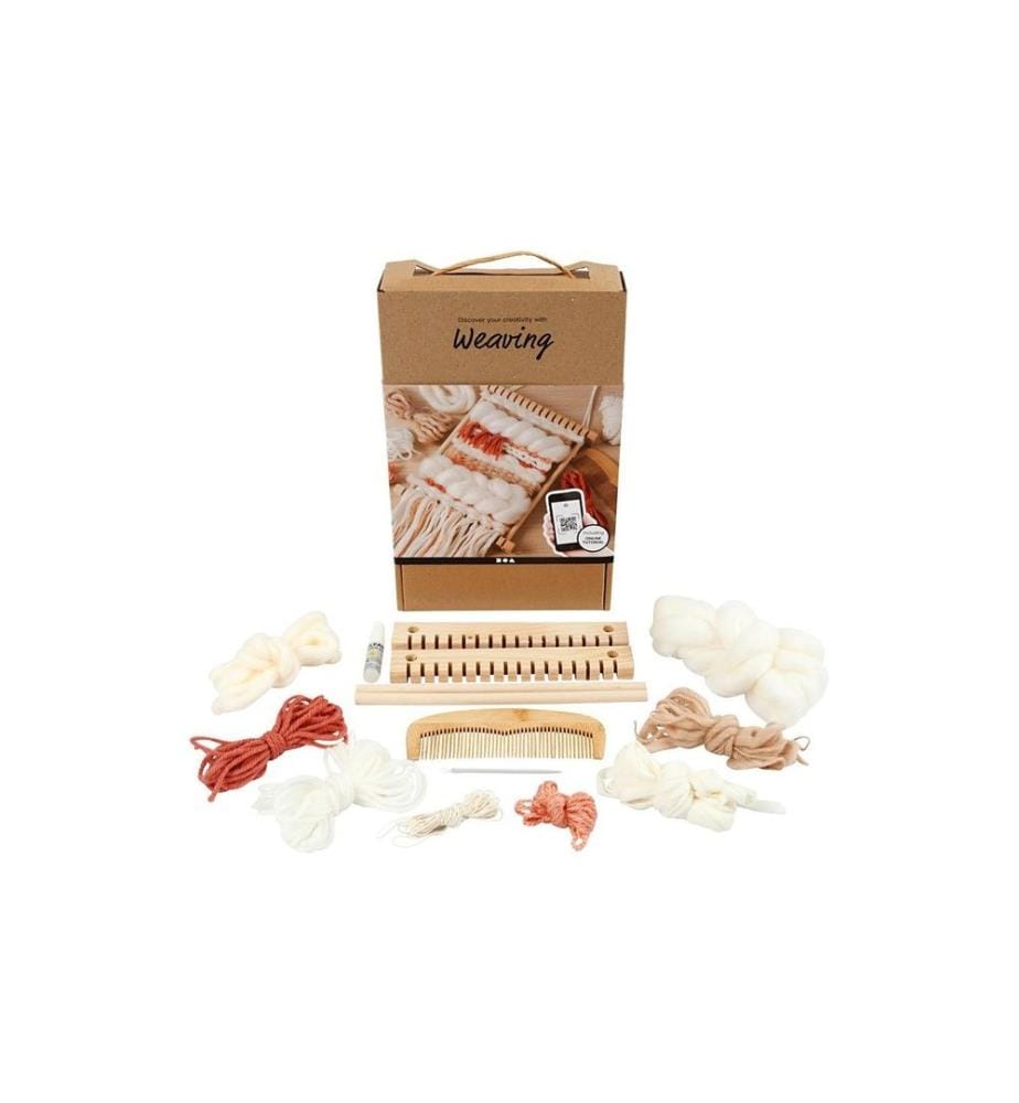 CREATIV COMPANY - Kits de bricolage Apprendre le tissage des ensembles 12 pièces