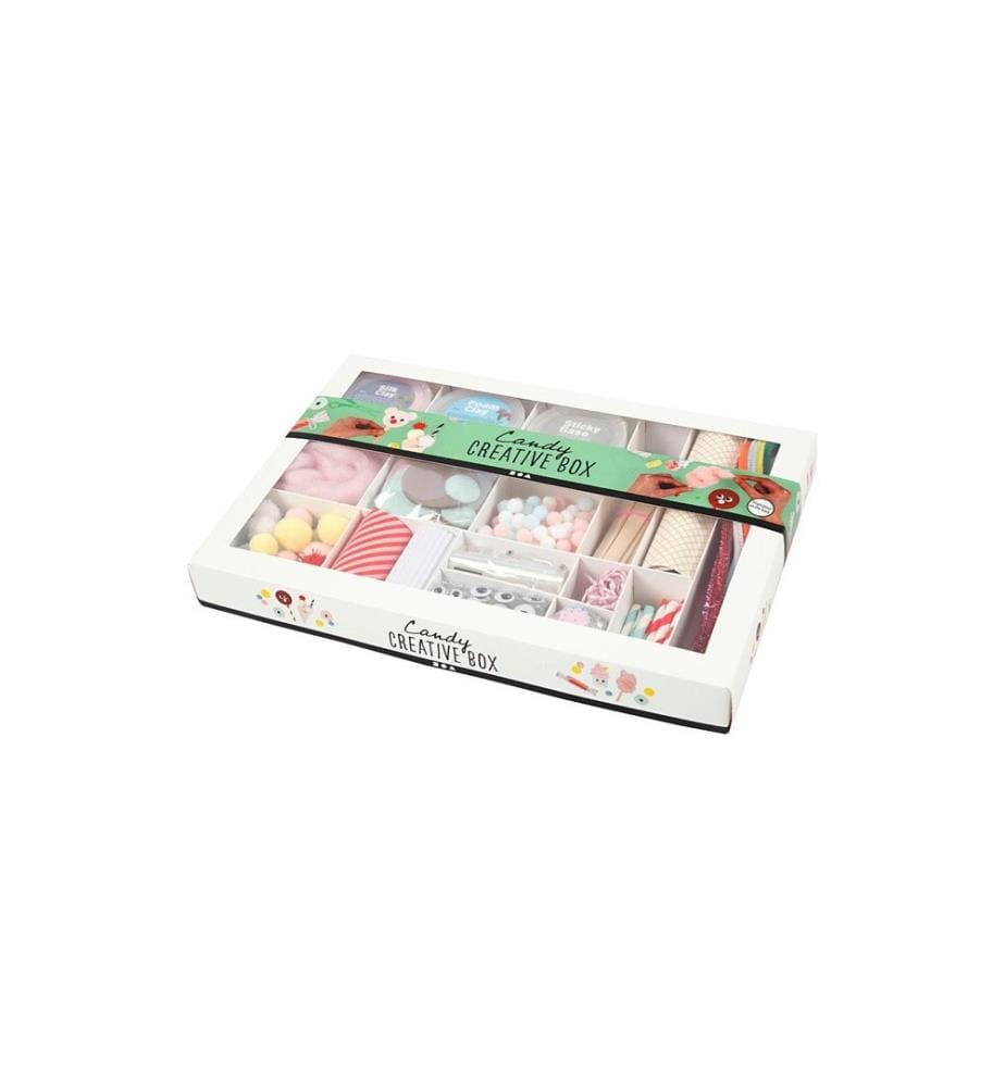 CREATIV COMPANY - Kits de bricolage Boîte à bonbons créative 16 pièces