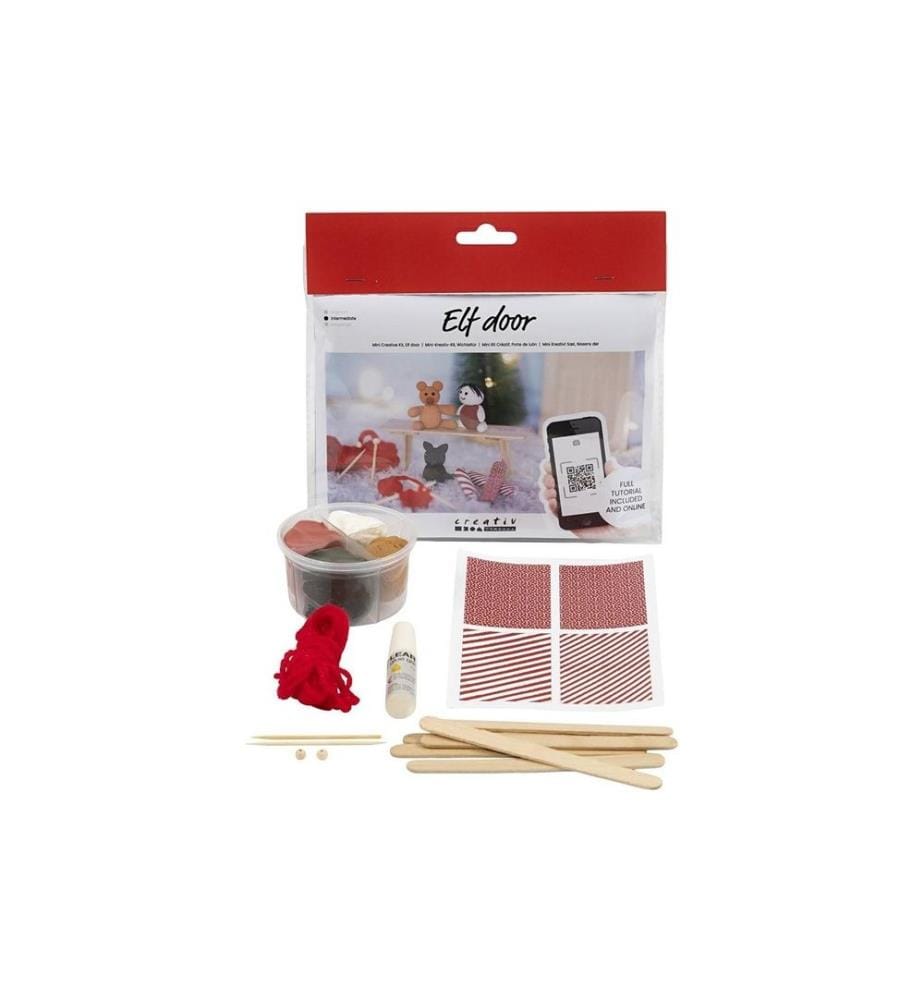 CREATIV COMPANY - Mini ustensiles Scène de la porte des lutins Jouets et tricot