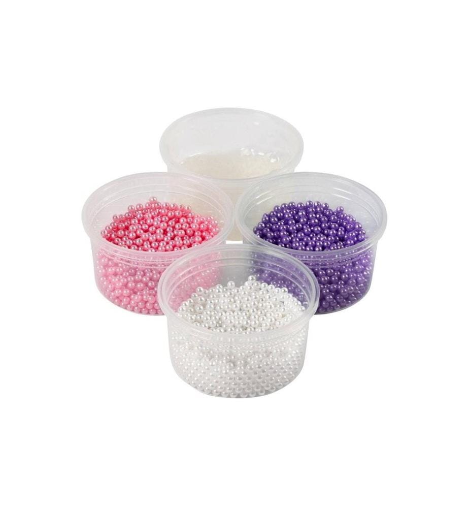 CREATIV COMPANY - Matière à modeler Pearl Clay Rose, violet, blanc