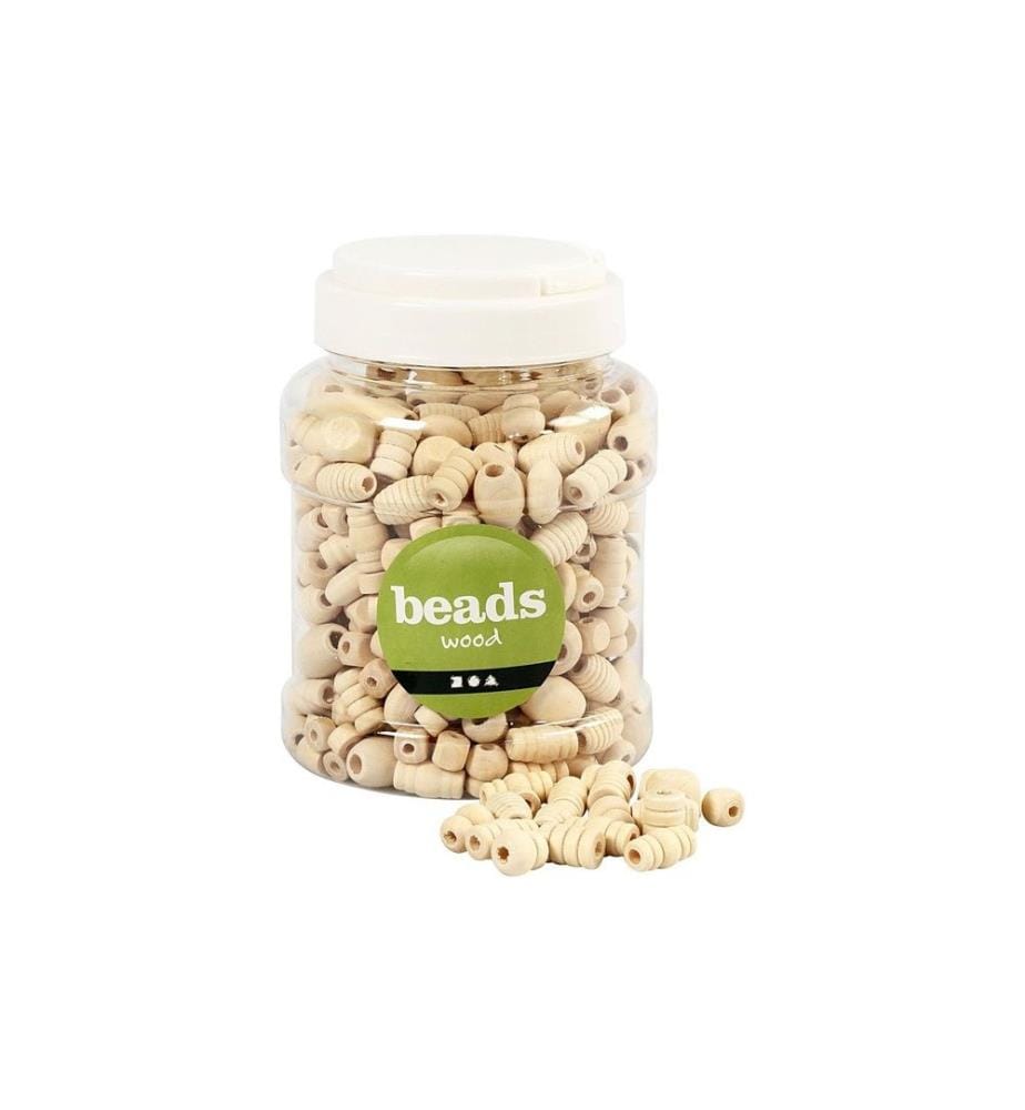 CREATIV COMPANY - Billes de bois Nature, 400 ml
