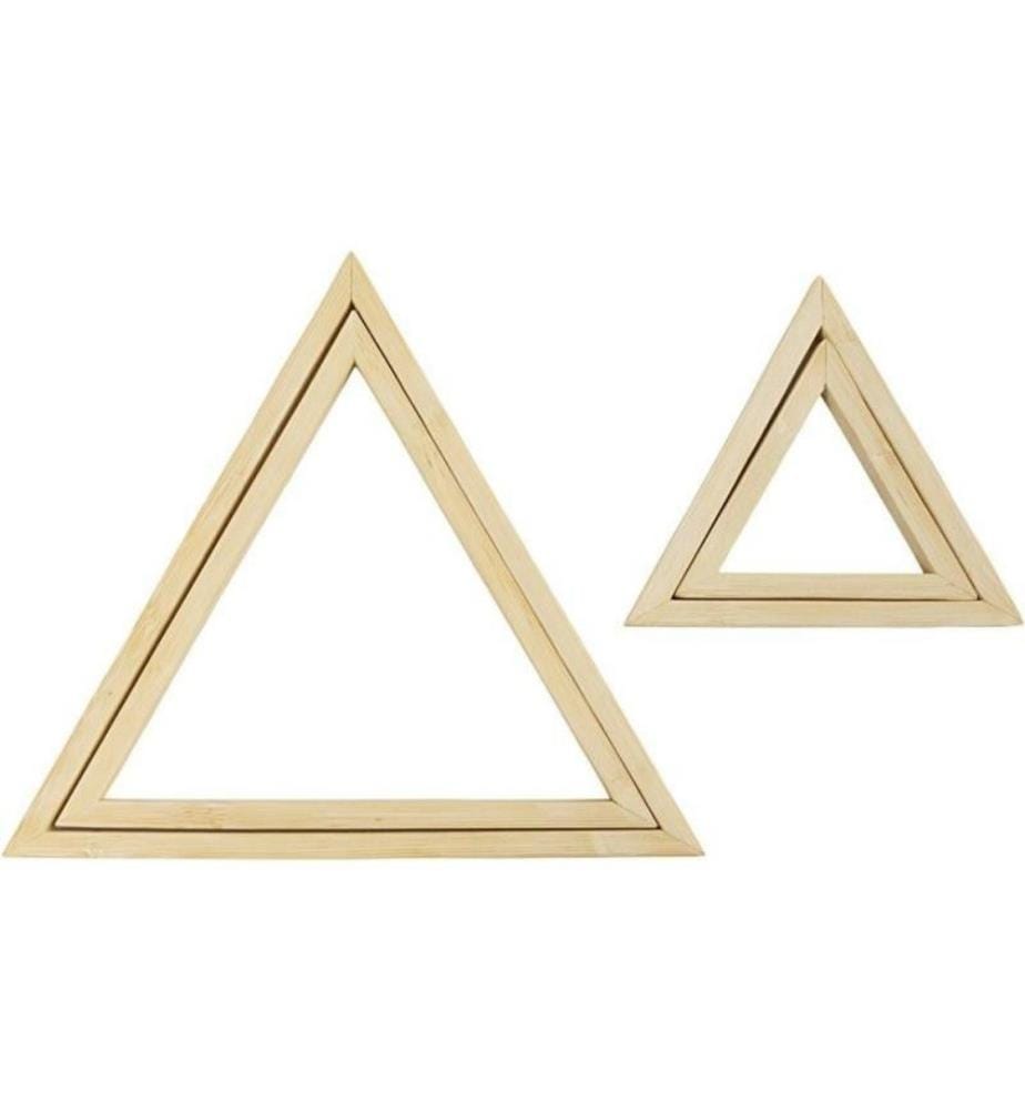 CREATIV COMPANY - Cercle de broderie Triangle 2 tailles