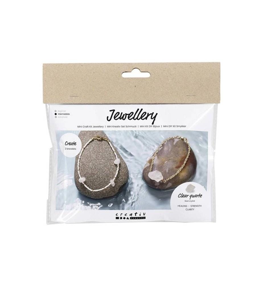 CREATIV COMPANY - Kits de bricolage pour bijoux Bracelet en cristal de roche
