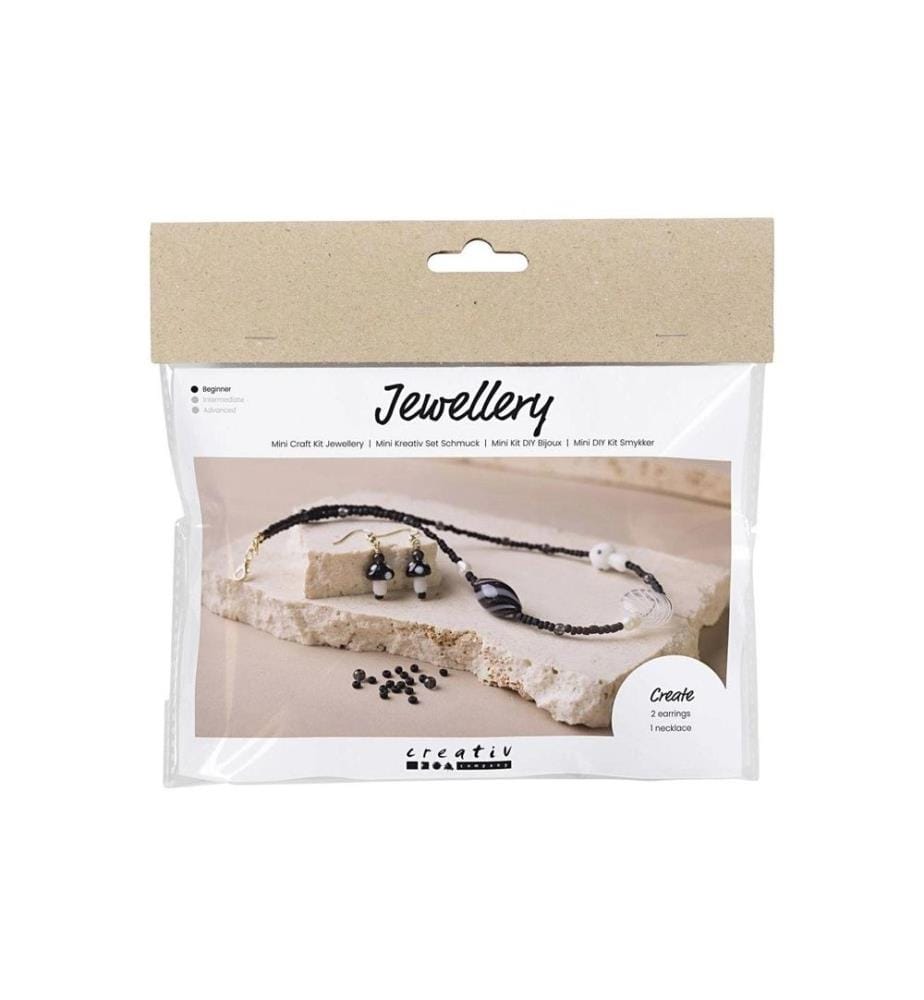 CREATIV COMPANY - Kits de bricolage pour bijoux Collier Tons noirs