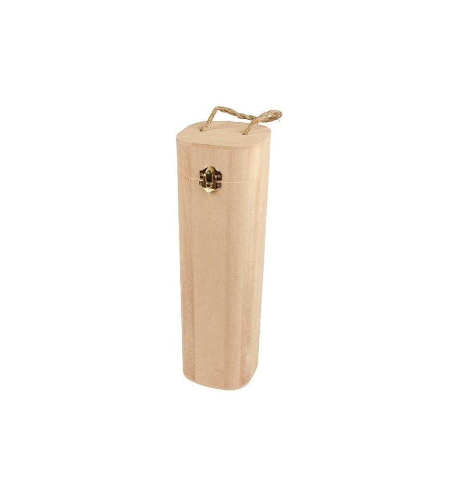 CREATIV COMPANY - Article en bois Coffret cadeau pour bouteilles 1 pièce