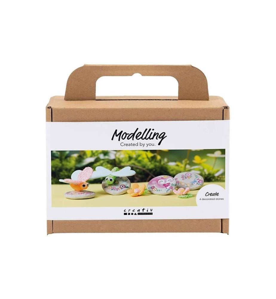CREATIV COMPANY - Kits de bricolage Pierre avec insecte