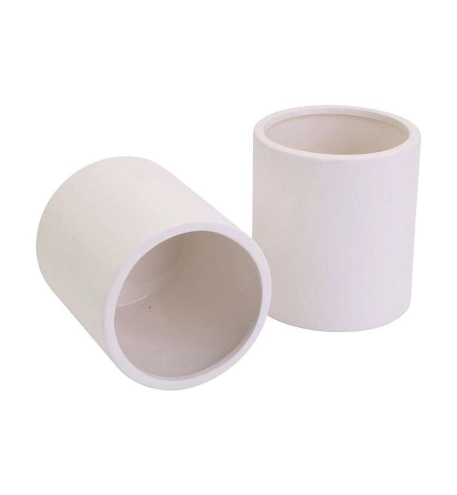 CREATIV COMPANY - Pots en céramique 10 x 9 cm, 12 Pièce/s, Blanc