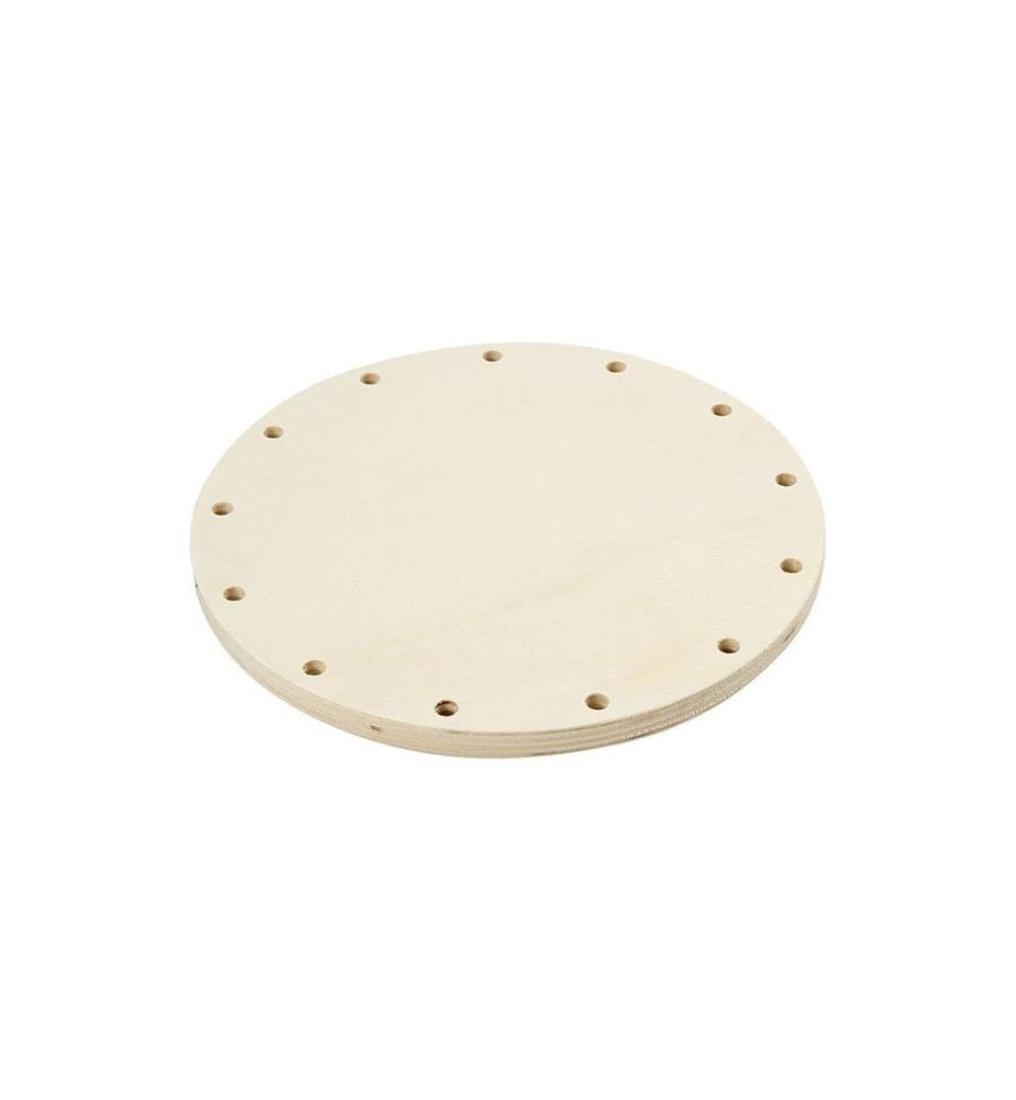 CREATIV COMPANY - Article en bois osier  fond Ø 12 cm