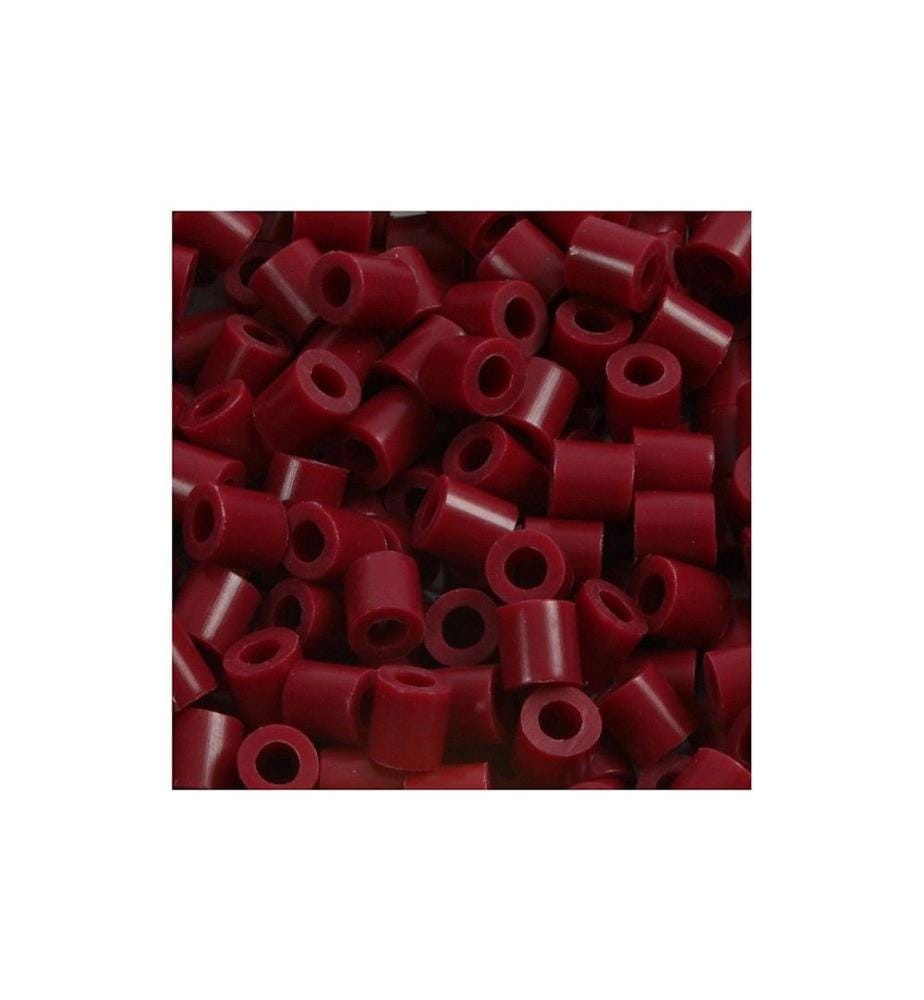 CREATIV COMPANY - Perles à repasser Nabbi moyen Rouge bordeaux