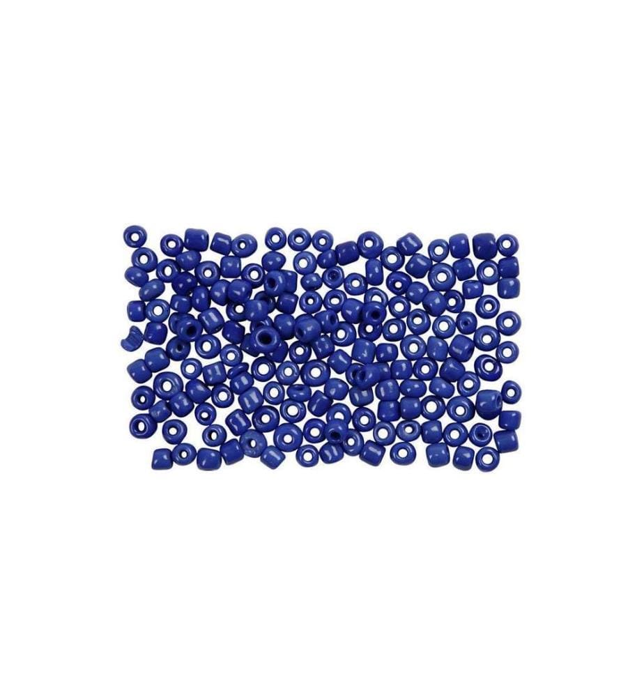 CREATIV COMPANY - Perles de rocaille 8/0 Bleu
