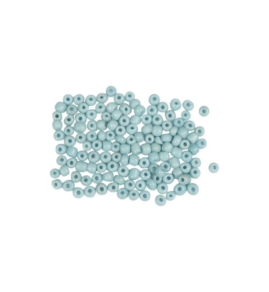 CREATIV COMPANY - Perles de rocaille 8/0 Turquoise