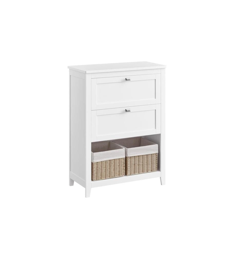 VASAGLE - Armoire de salle de bain 30 x 80 cm, Blanc