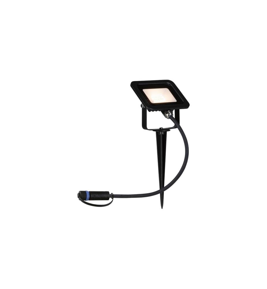 PAULMANN - Spot de jardin Plug & Shine Flood 6,5 W 3000 K, Extension