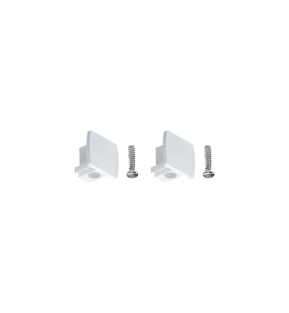 PAULMANN - Embout URail Universal, Blanc, 2 pièces