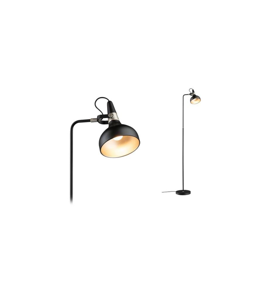 PAULMANN - Lampe sur pied Neordic Juna E14, noir mat