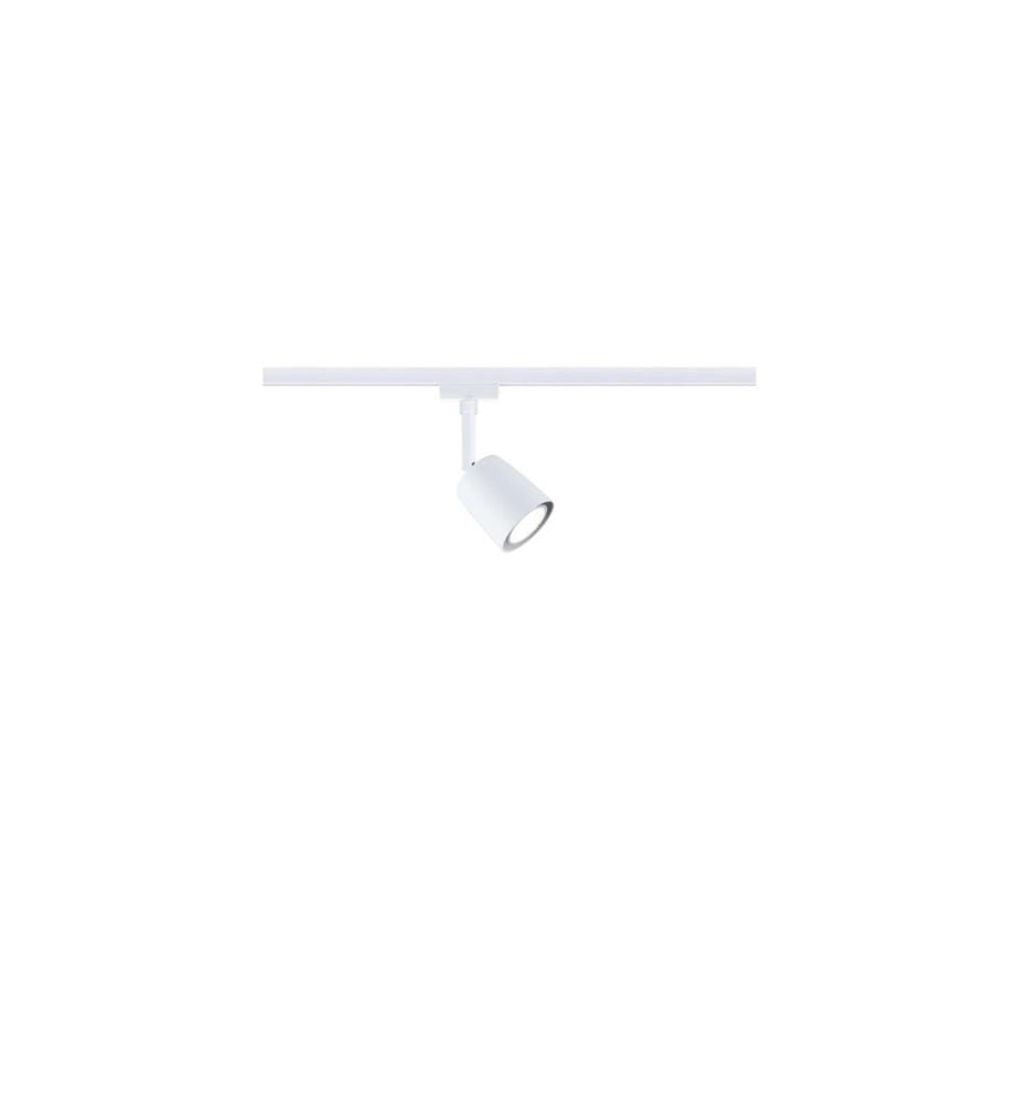 PAULMANN - URail Spot sur rail Cover Single Spot GU10, 10W, blanc signalisation