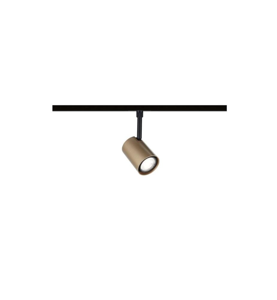 PAULMANN - URail Spot sur rail Luxe GU10, 10W 230 V or /noir