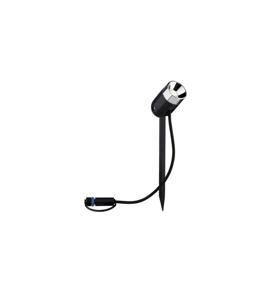 PAULMANN - Spot de jardin Broche Plug & Shine à 45 3000 K, extension