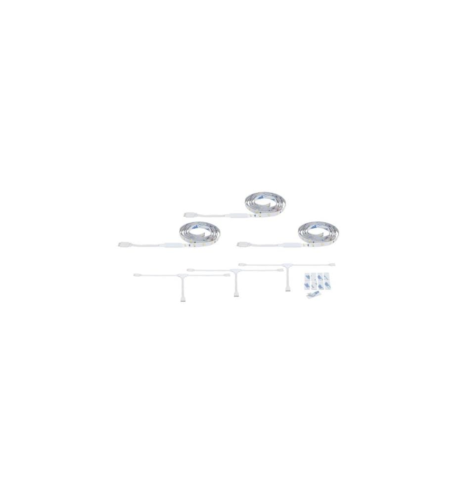 Extension Paulmann 3 x 1m pour bande LED d'escalier MaxLED 2700K