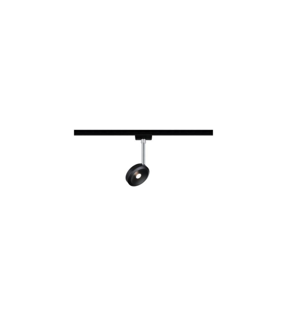 Paulmann Spot sur rail URail Discus, 5 W, 2700 K, Noir