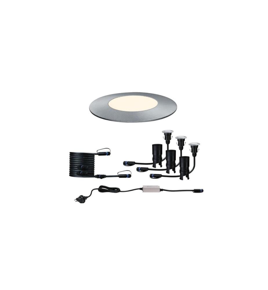 Paulmann spot de jardin Plug & Shine Floor Mini 95° 3000 K, ensemble de base